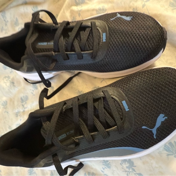 Puma Black and Blue Men’s Athletic Sneakers Sz 8.5 - Picture 7 of 9